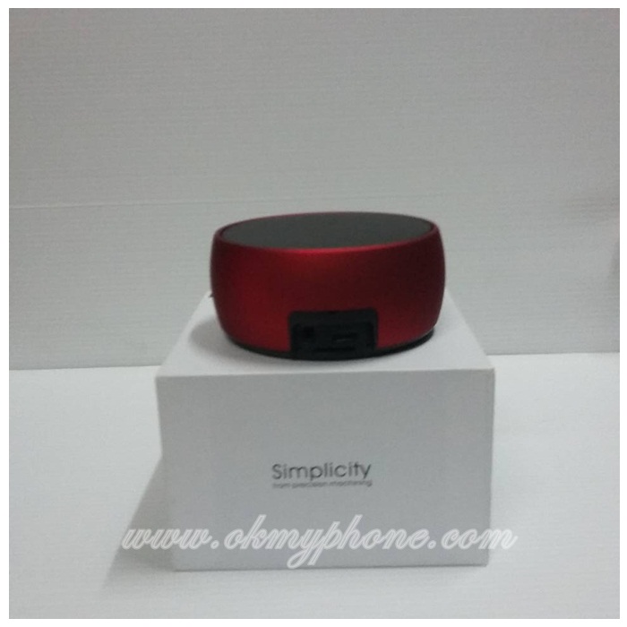 ลำโพง Bluetooth สีแดง