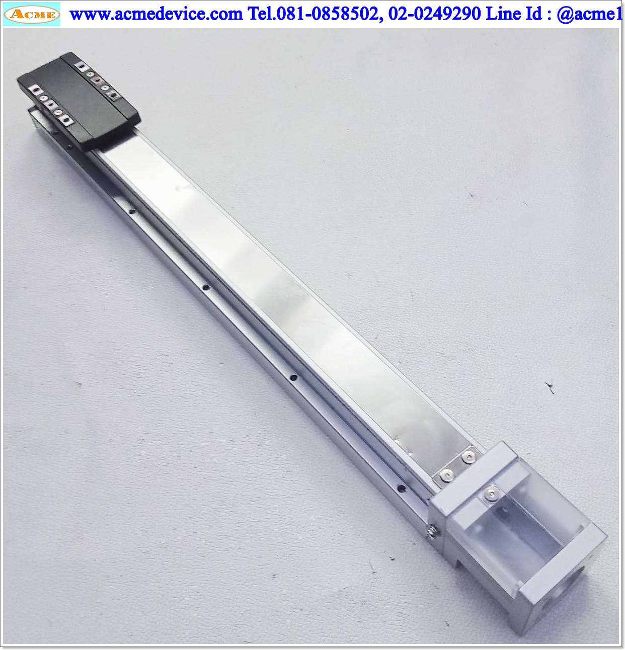 แกนสำเร็จรูป Ball Screw Yamaha รุ่น LBAS05-10-350, ขนาด 52 mm x 570 mm, Stroke 350 mm., Pit 10 mm.