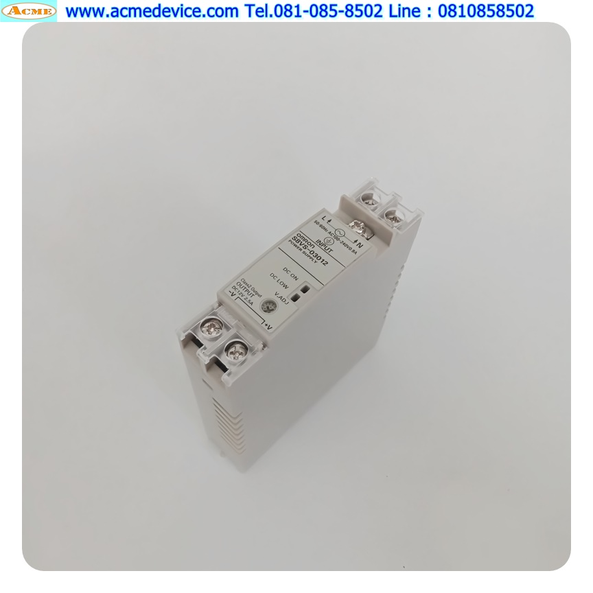 Power Supply Omron รุ่น S8VS-03012/ED2, Output 12V, 2.5A, 30W
