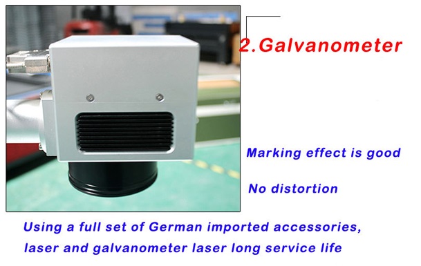 ไฟเบอร์ออฟติกส์เลเซอร์ มาคกิ้งและแกะสลัก S005 50W 300x300mm