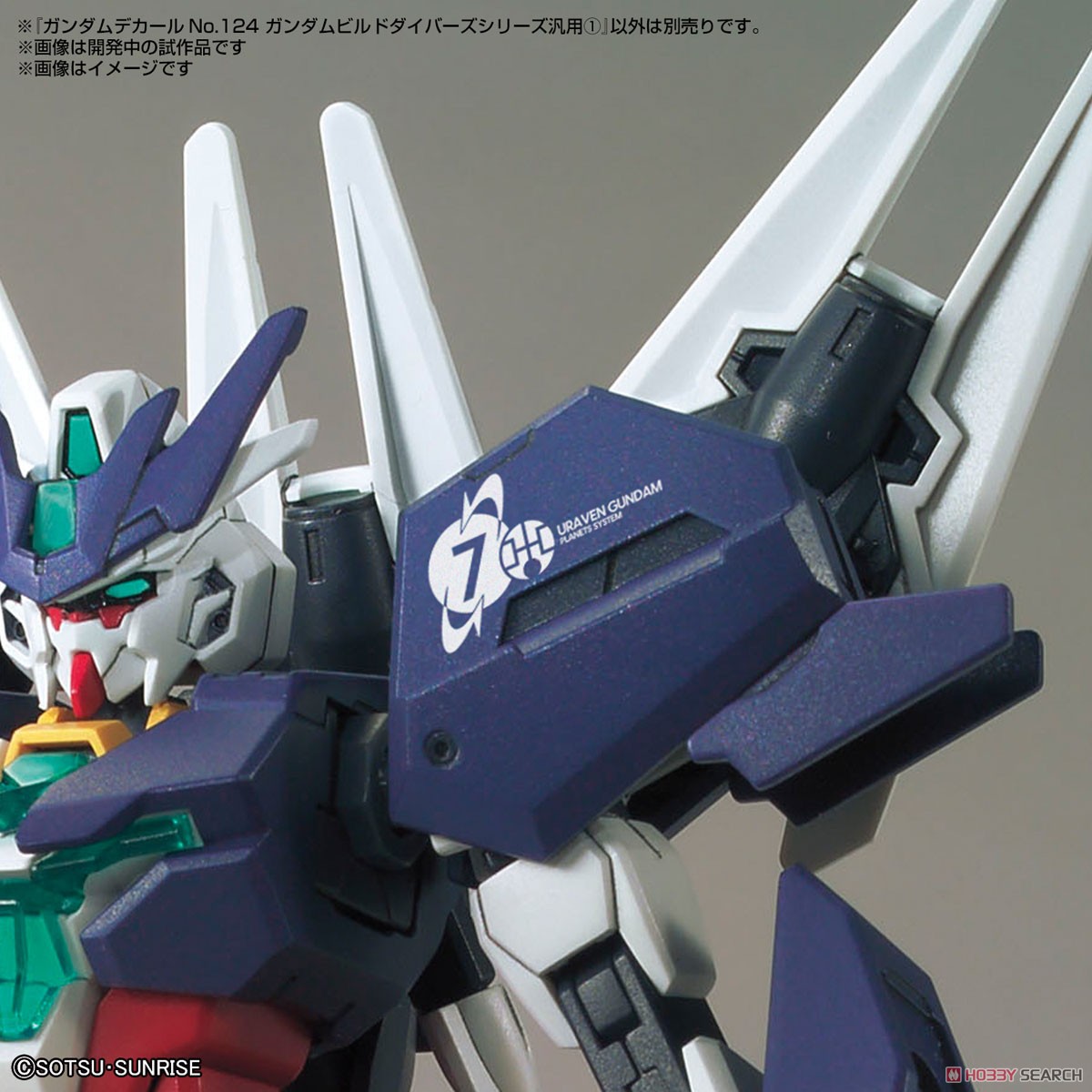 GUNDAM DECAL124 GUNDAM BUILD DIVERS SERIES MULTIUSE 1
