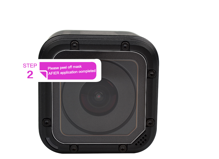 ฟิล์มกันรอยเคสกันน้ำและตัวกล้อง สำหรับGOPRO