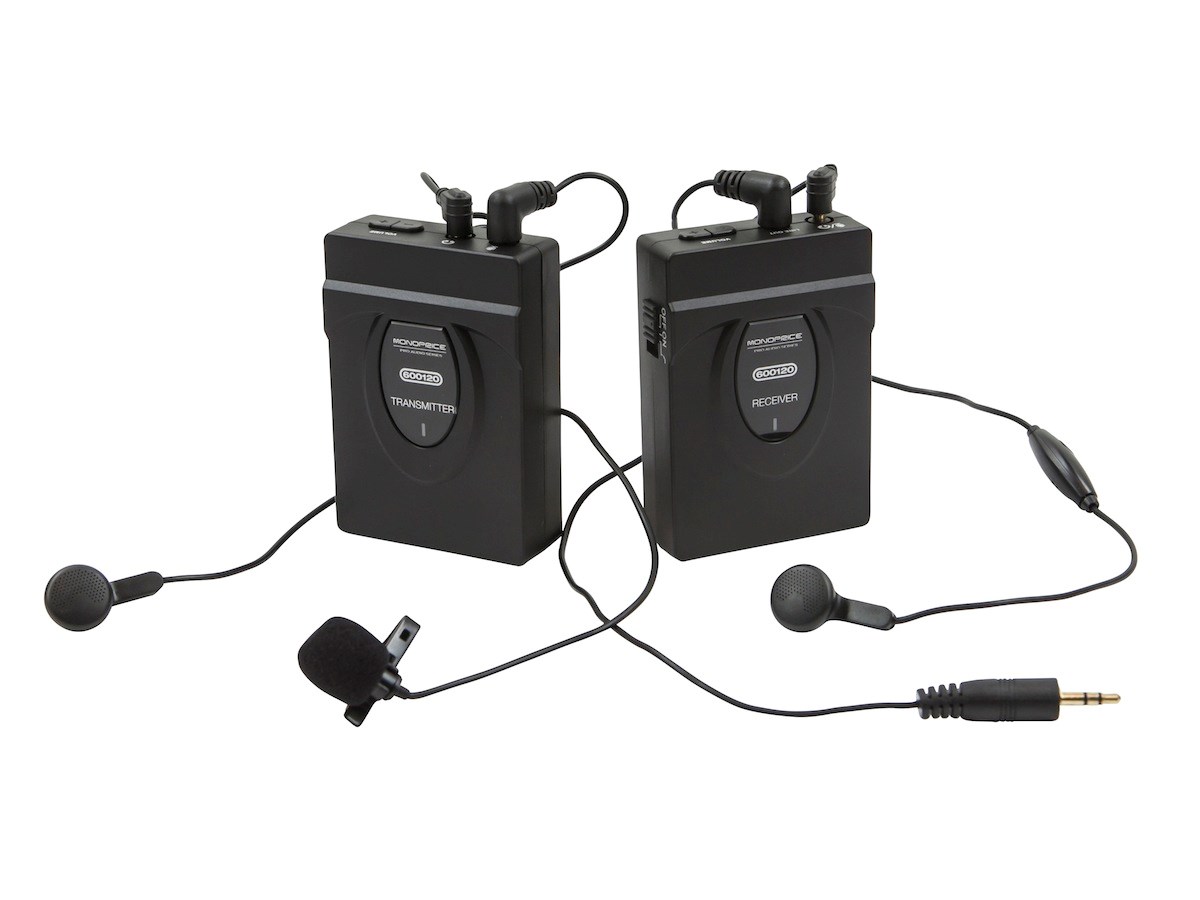 ไมโครโฟนไร้สาย 2.4GHz 2-Way Wireless Microphone ราคาถูก