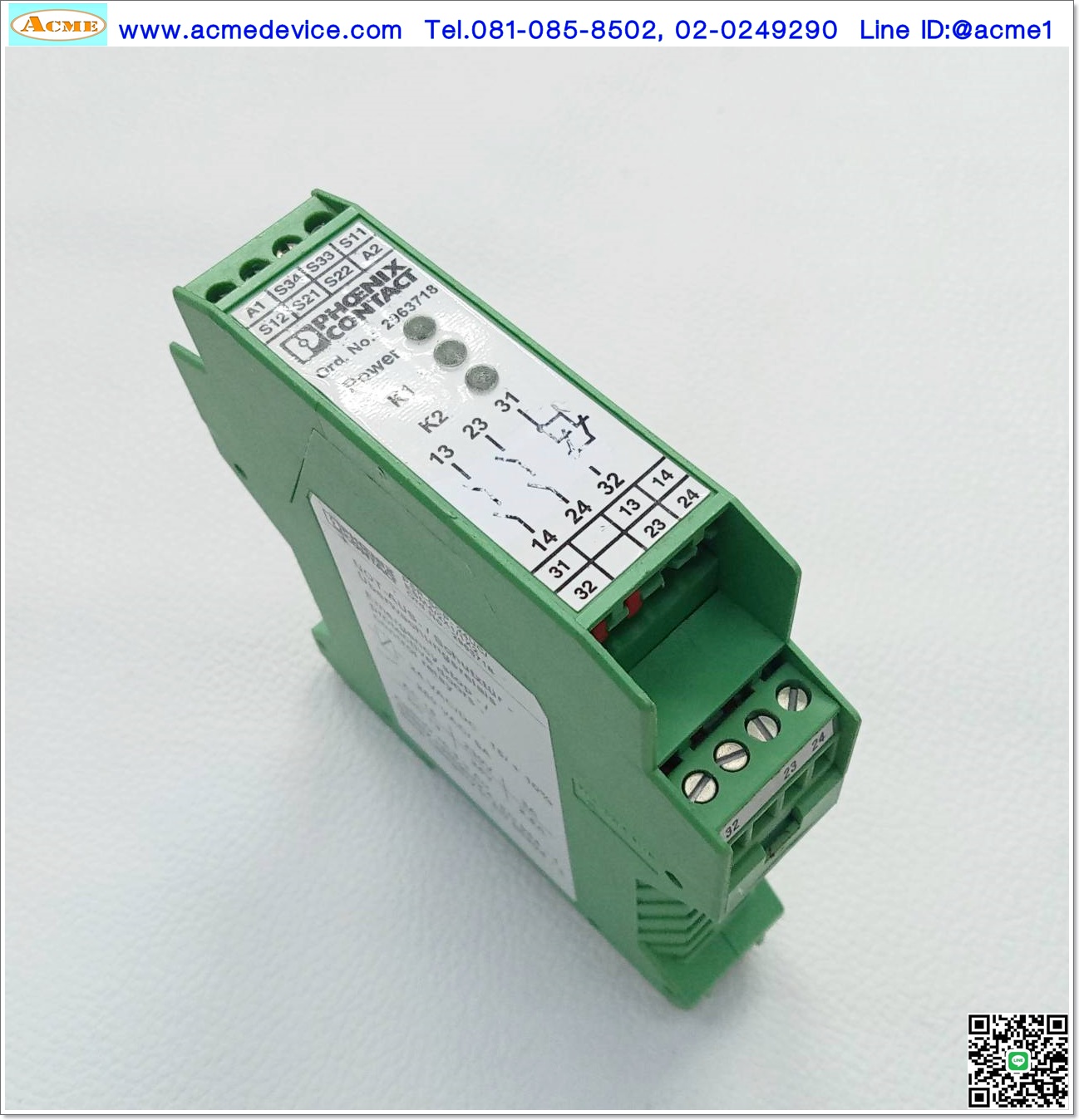 Safety Relay Phoenix Contact รุ่น PSR-SCP-24UC/ESM4/2X1/1X2