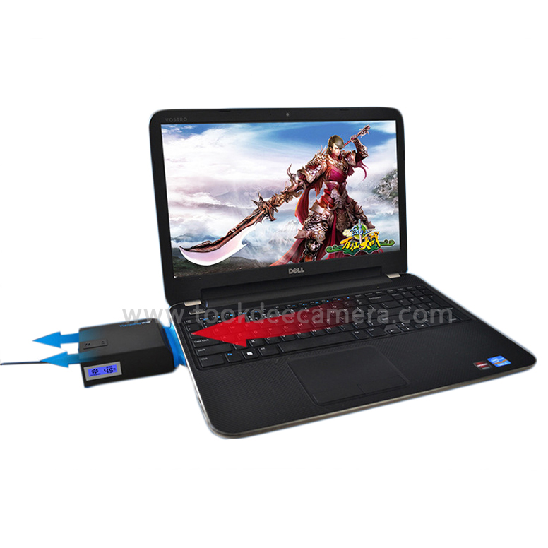 Yuesong V8 พัดลมระบายความร้อนพร้อมหน้าจอติจิตอลราคาถูก