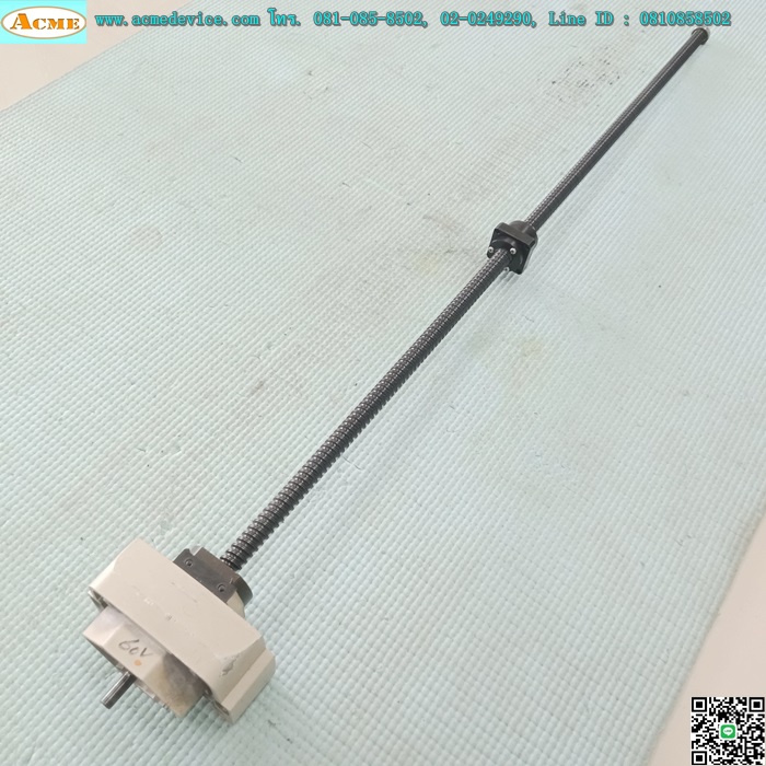 Ball Screw ขนาดเพลา 12 mm. x 750 mm., Stroke 625 mm., Pit 4 mm.