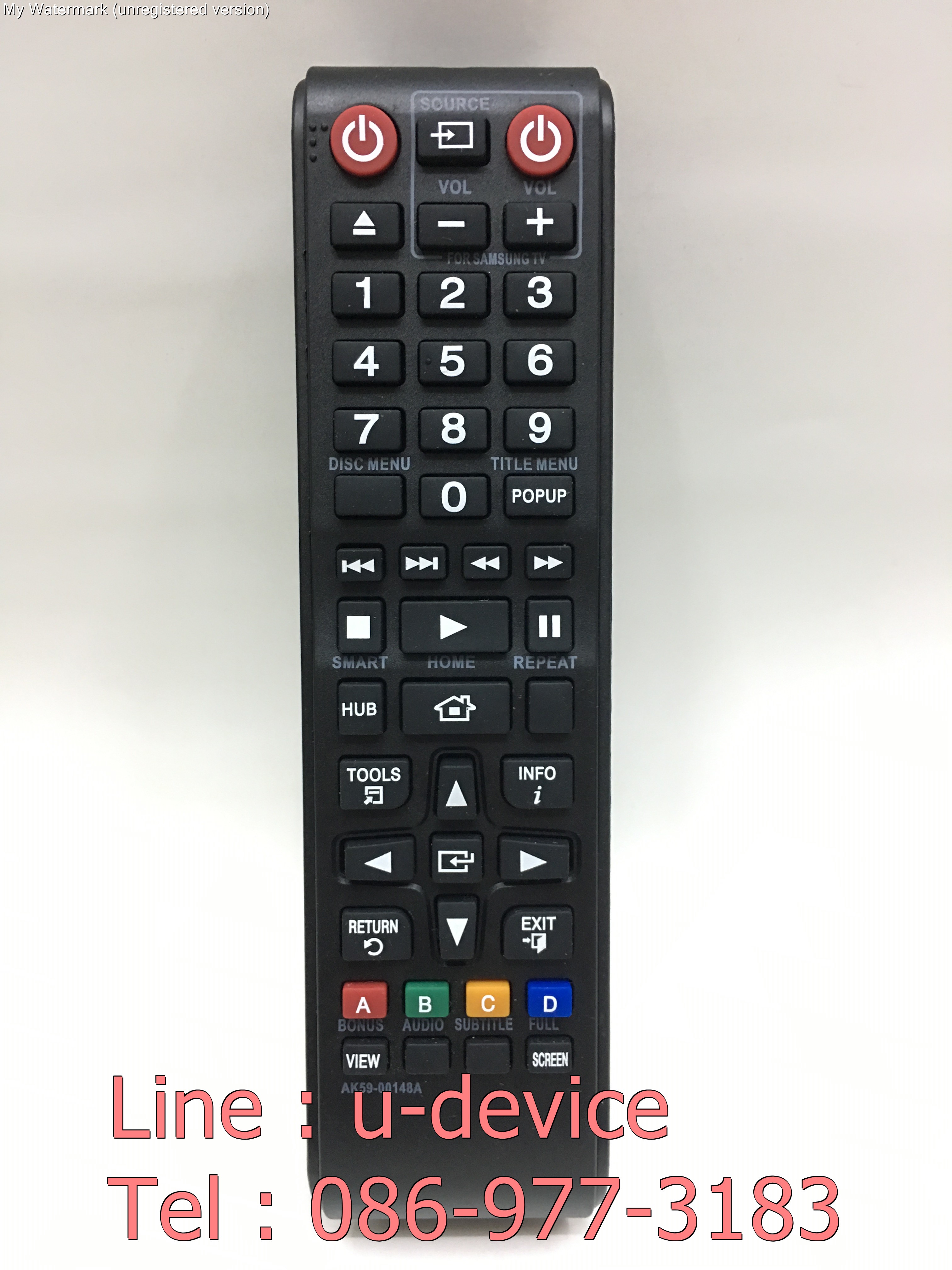 รีโมทบลูเรย์ Samsung รุ่น148A