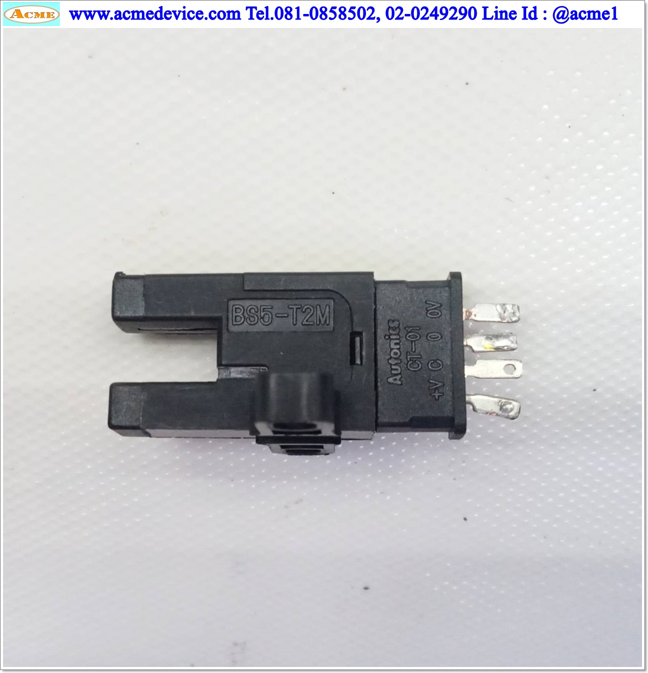 Photoelectric Autonics รุ่น BS5-T2M, ระยะ 5mm, Dark-ON, Light-ON, NPN