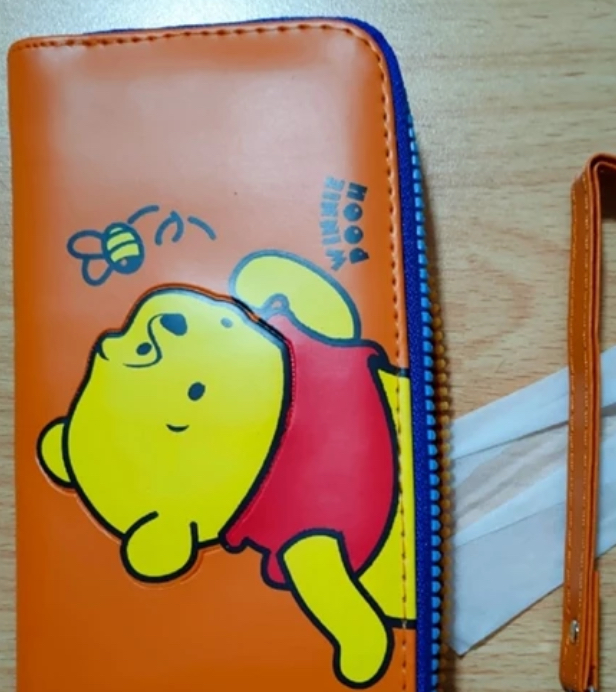 (สินค้าสำหรับเพิ่มยอดให้ถึงขั้นต่ำ) (สามลาย) กระเป๋าสตางค์สามช่อง มีซิป ราคา 99