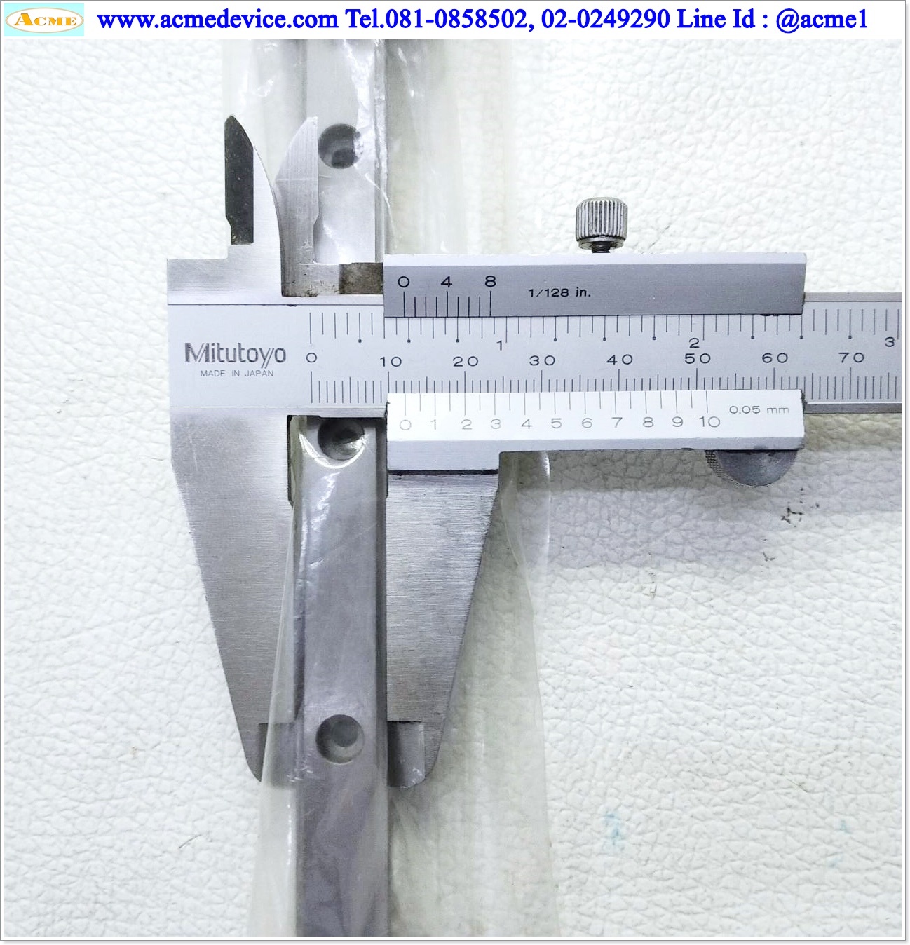 Linear Block and Rail THK รุ่น HSR12RM, รางสไลด์ขนาด 12 x 550 mm.