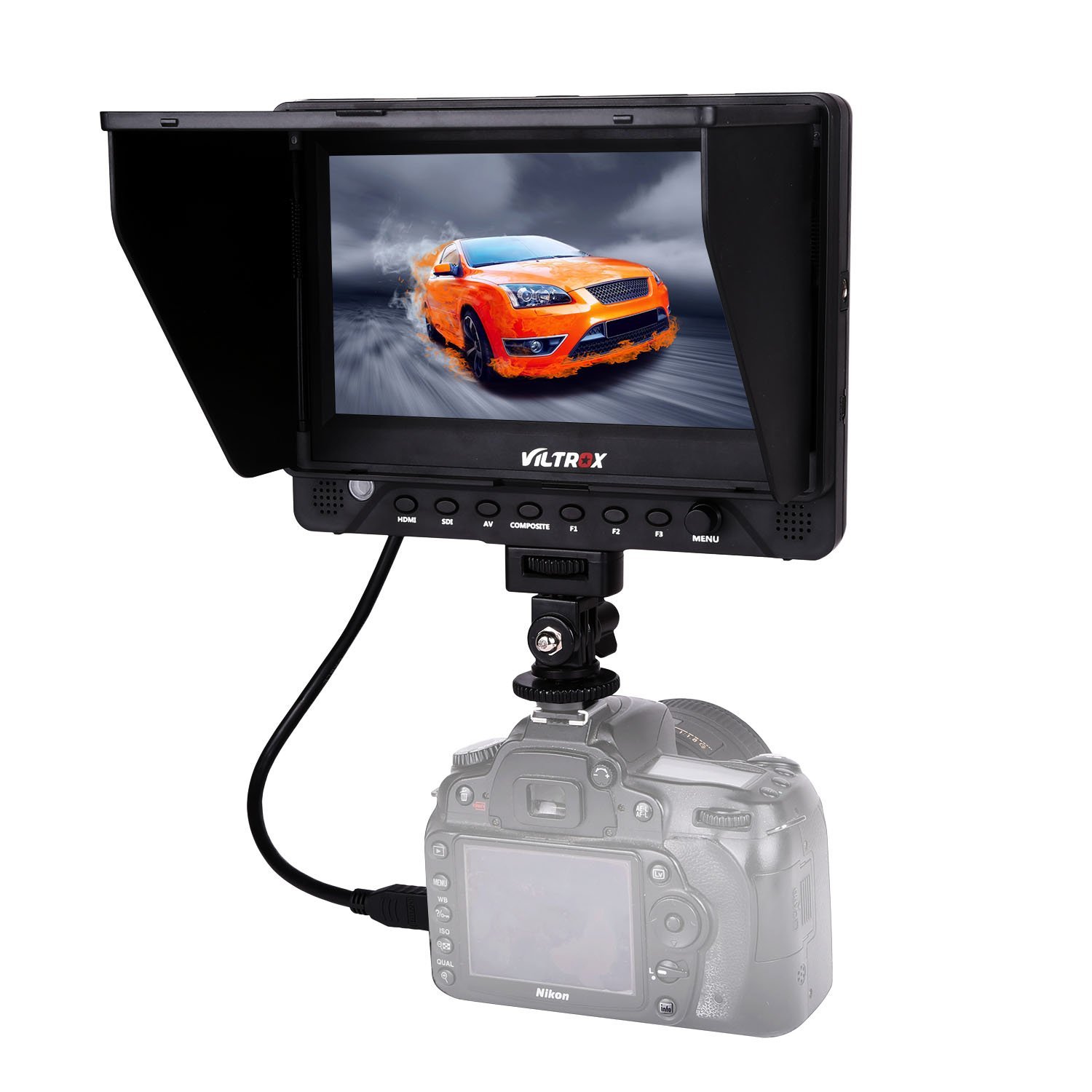 Viltrox DC-70PRO 4K 7 Inch HDMI Camera Field Monitor HDMISDIAV output IPS Screen Supports 4K รับประกันศูนย์ไทย1ปี