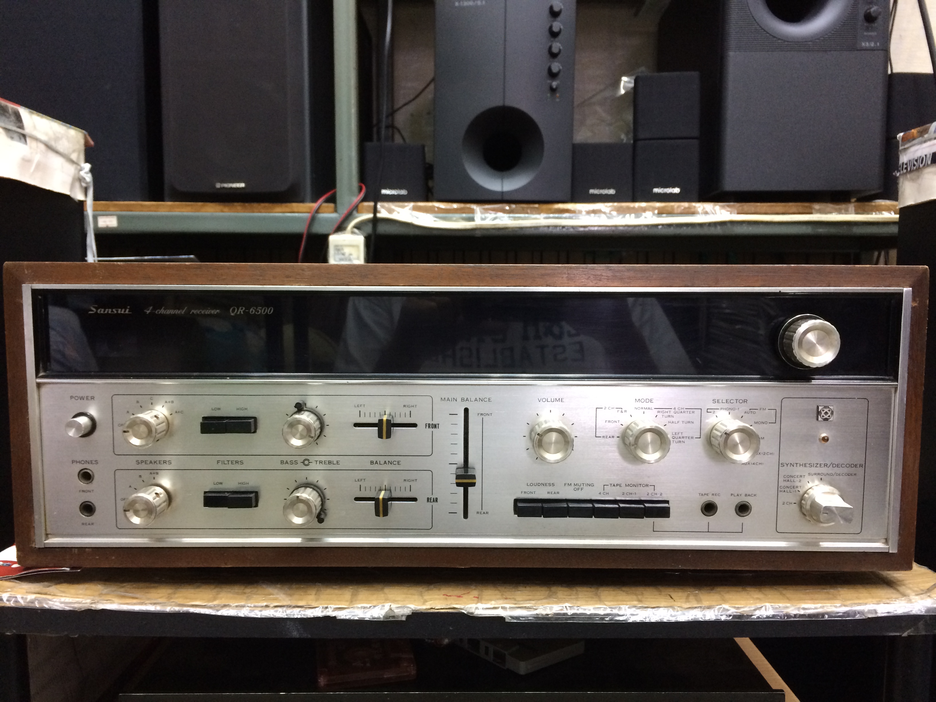 Sansui QR-6500 4 Channel Receiver
