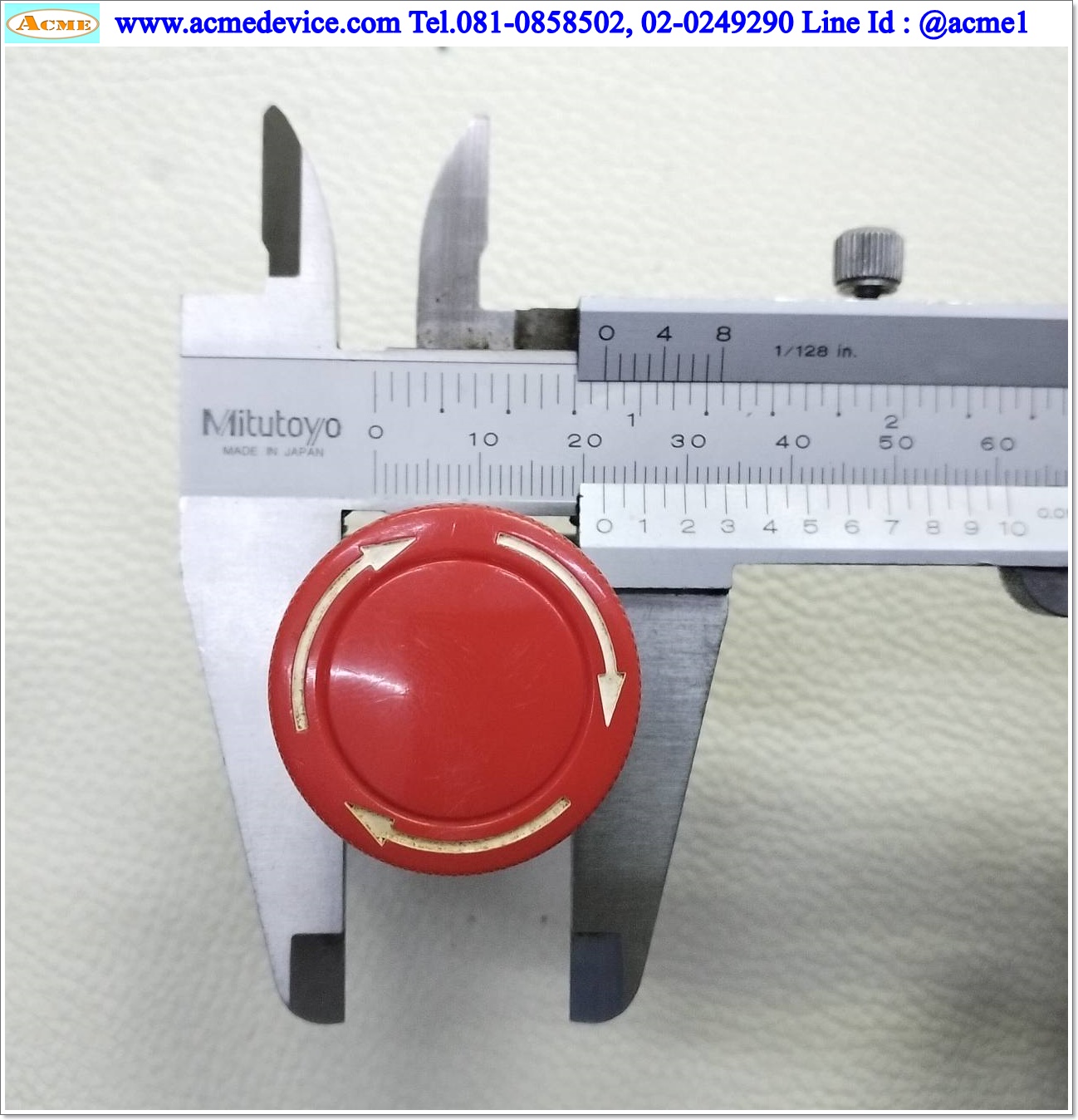 Emergency Switch Idec รุ่น AVW402-R, 2NC