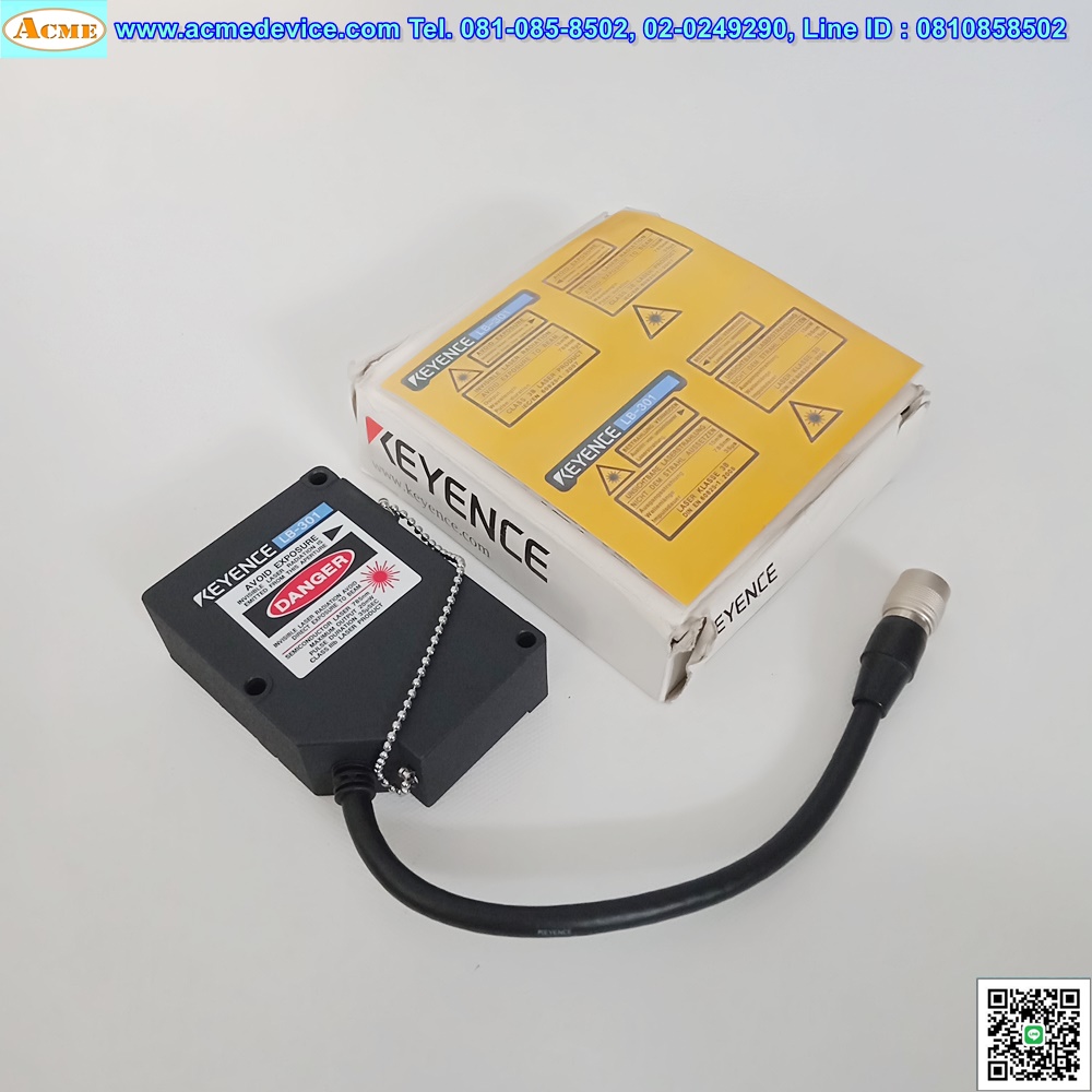 Laser Head Keyence รุ่น LB-301, ระยะ 300mm.