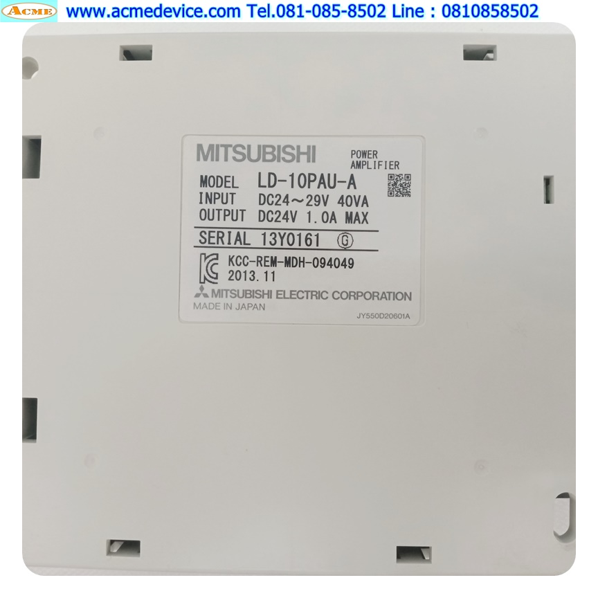 Tension, Power Amplifier Mitsubishi รุ่น LD-10PAU-A + Powder Brake ZX-0.6YN-24, 24Vdc, 6 Nm