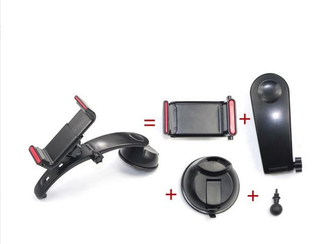 ที่ จับ-ยึด-หนีบ-วาง-ตั้ง มือถือ/แท็บเล็ต 3in1 iMOUNT สีดำ