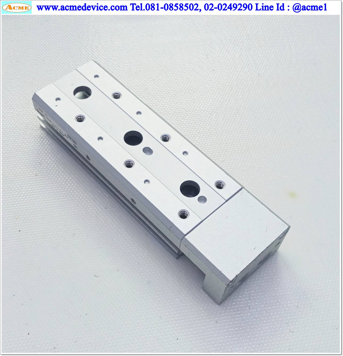 Air Cylinder SMC รุ่น 13-MXS6L-40, Bore 6 mm., Stroke 40 mm.