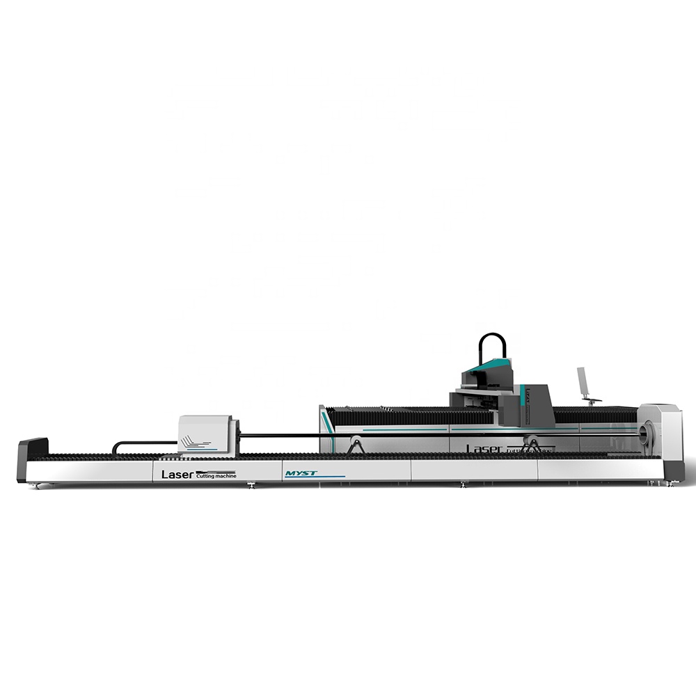 เครื่องตัดเลเซอร์ซีเอ็นซีไฟเบอร์ออฟติกส์ 4 แกน ตัดท่อได้ MFA1530 2000W Fiber Optic CNC Laser plate and tube cutting