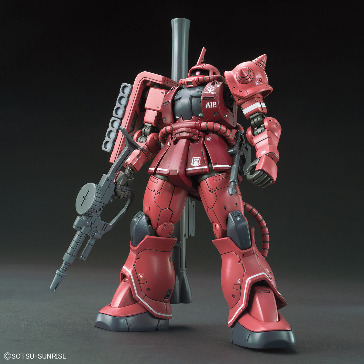 BANDAI HG MS-06S ZAKU II [RED COMERT VER.] โมเดล กันดั้ม กันพลา PS TOYLAND HGORIGIN