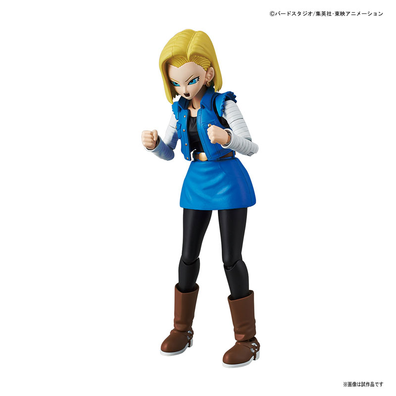 BANDAI ANIME FIGURE-RISE STANDARD ANDROID #18 หมายเลข 18 โมเดล การ์ตูน อนิเมะ