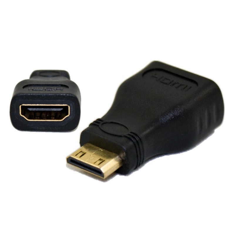 หัวแปลงสาย Hdmi เป็น Mini Hdmi (Adapter Hdmi female To Mini Hdmi Male) รองรับ 1080P 720P