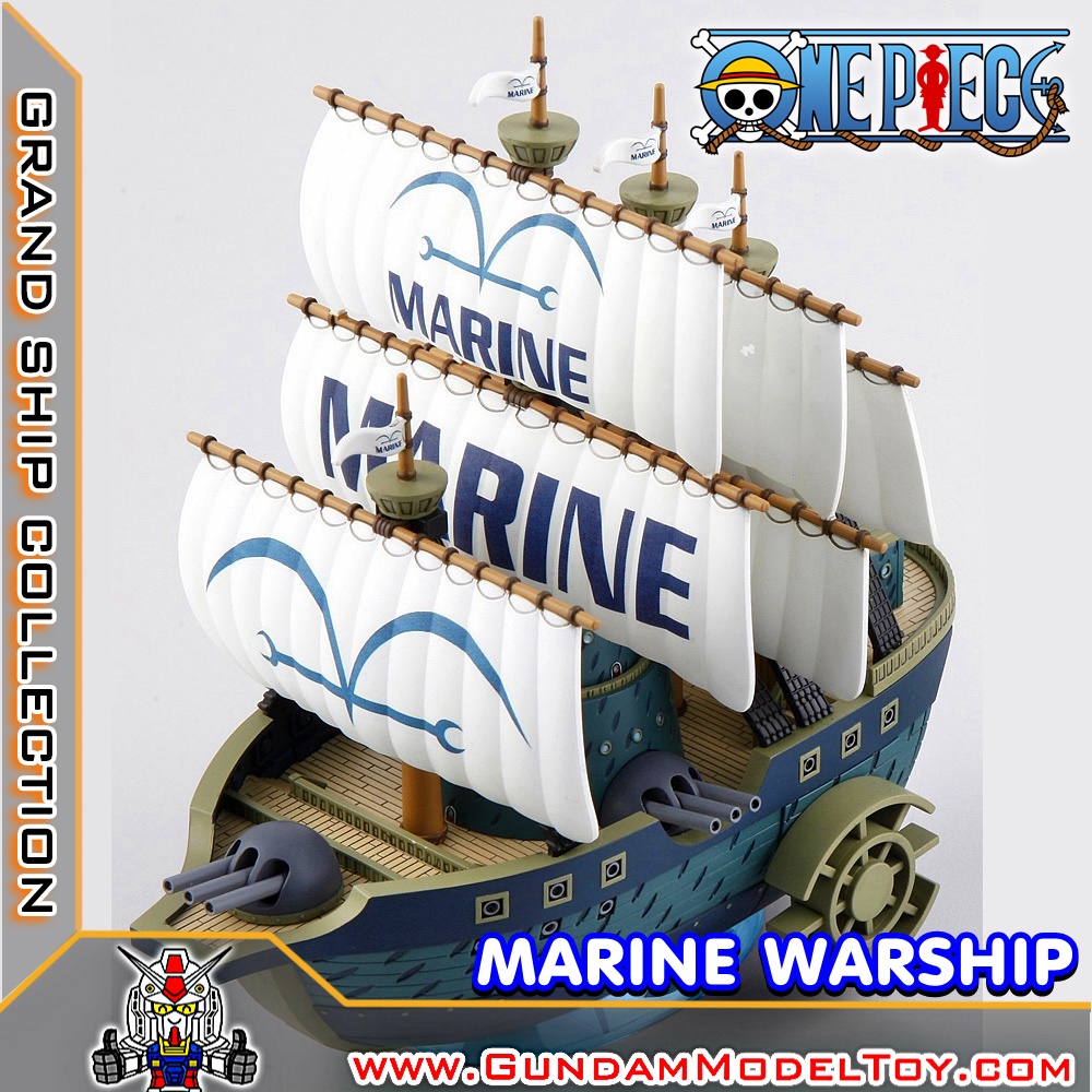 BANDAI ANIME GRAND SHIP COLLECTION MARINE WARSHIP โมเดล กันดั้ม กันพลา PS TOYLAND ร้านพีเอสทอยแลนด์