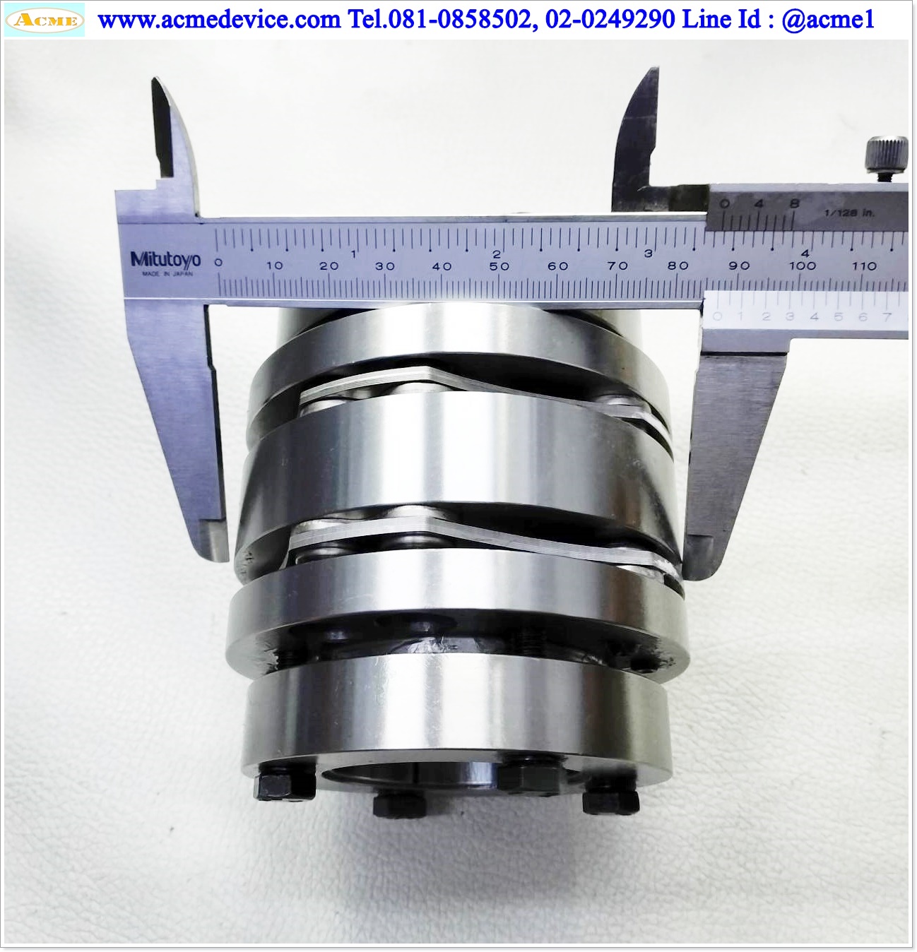 Coupling Misumi รุ่น CPSWN87-45-45, ID 45/45mm, OD 87mm., L 105mm, Disc Coupling