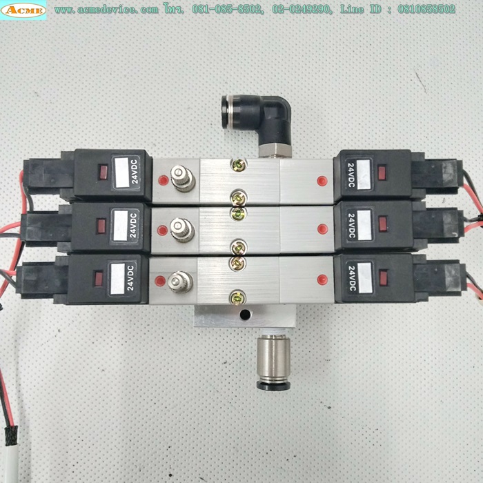 Vacuum Ejector Koganei รุ่น AME05-E2-11-PSL(3), 2 คอยส์, 24Vdc