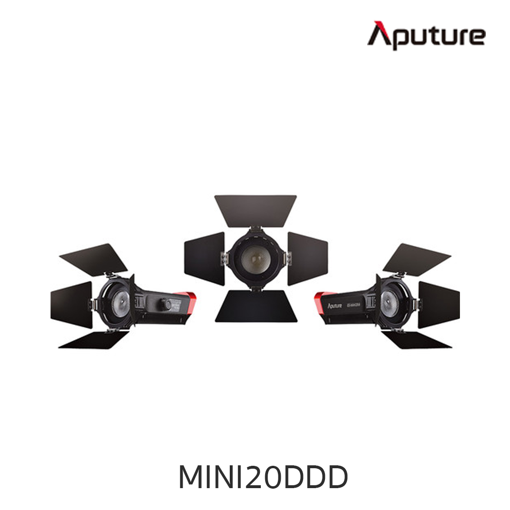 Aputure LS-mini20 Daylight 3-Light Flight Kit ( DDD )