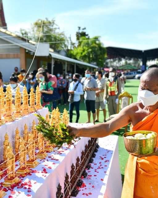 ท้าวเวสสุวรรณ จตุมหาราชิกา รุ่น ลาภผลพูนทวี รุ่งเรืองร่ำรวย วัดไร่ขิง จ.นครปฐม ปี ๒๕๖๔