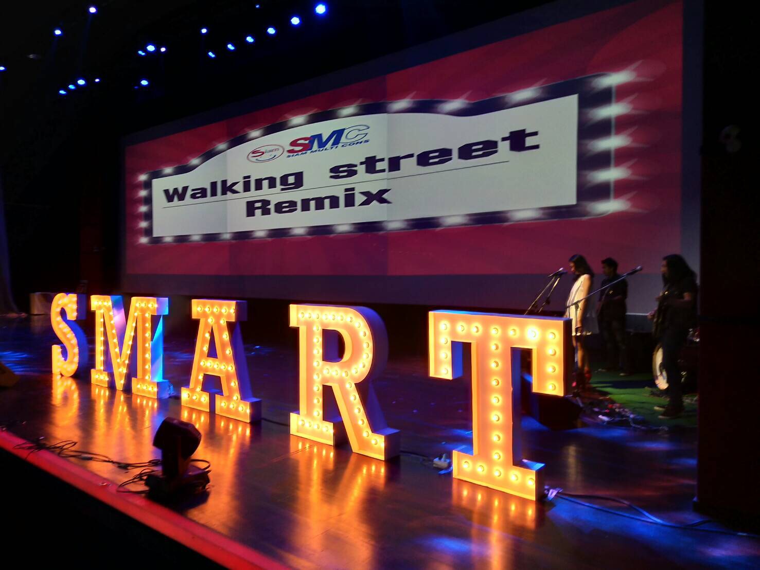 อักษรไฟปิงปอง #SMART
