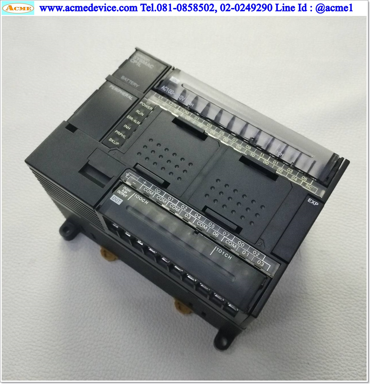 PLC Omron รุ่น CP1L-M30DR-A, 100-240 Vdc