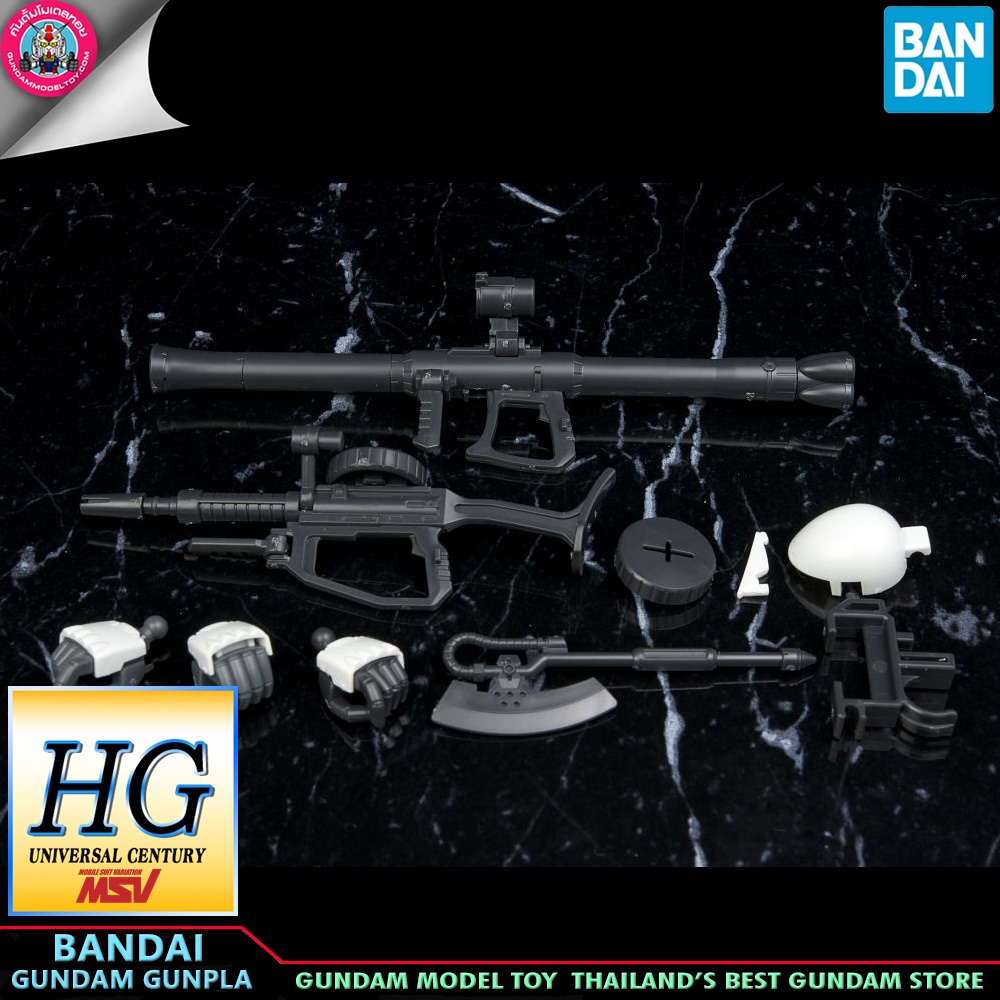 BANDAI HG ZAKU II SHIN MATSUNAGA CUSTOM โมเดล กันดั้ม กันพลา PS TOYLAND HGUC