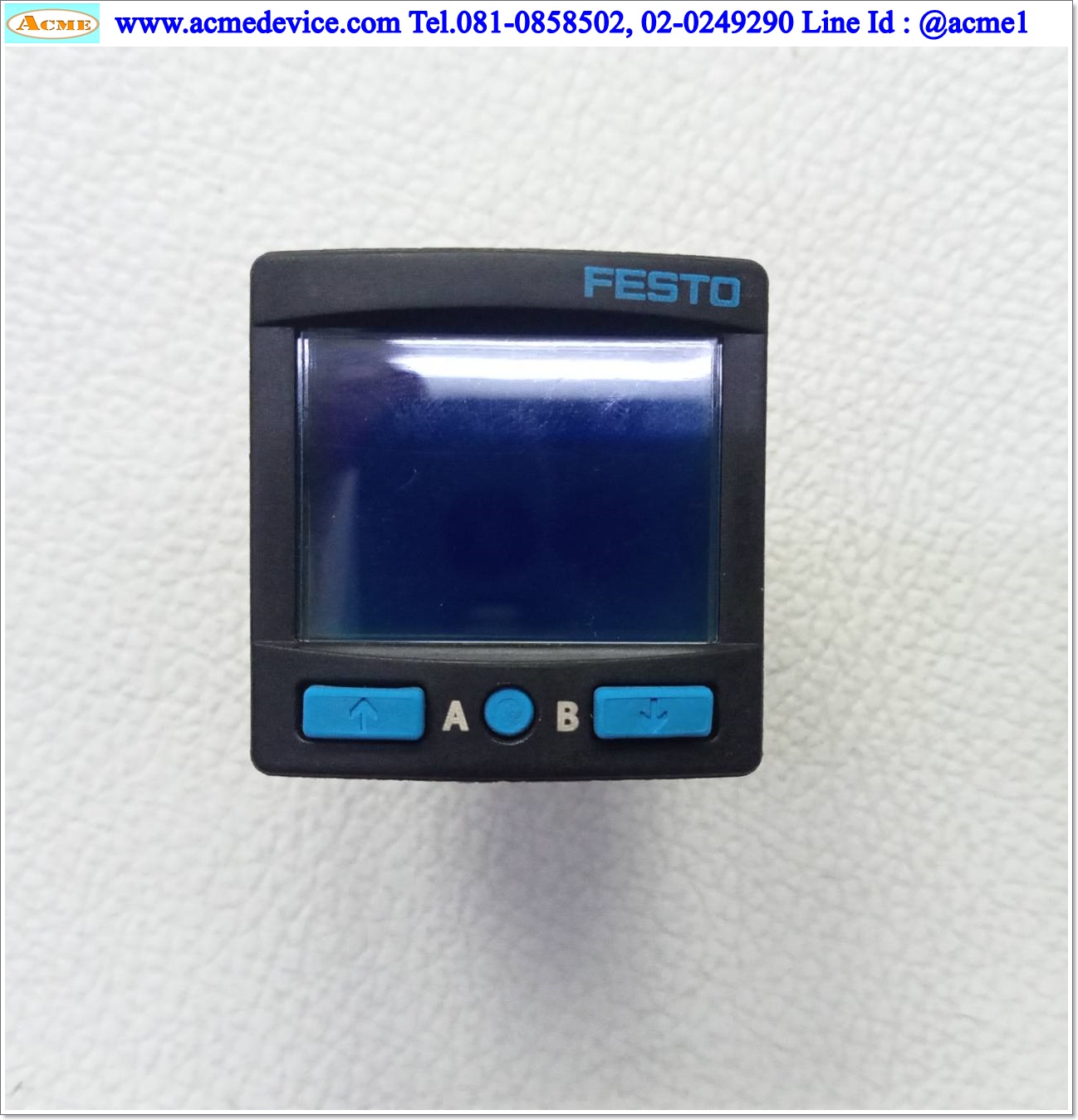 Vacuum Festo รุ่น SPAN-V1R-G18M-PN-PN-L1, 0 to -0.1MPa, NPN/PNP, NO/NC