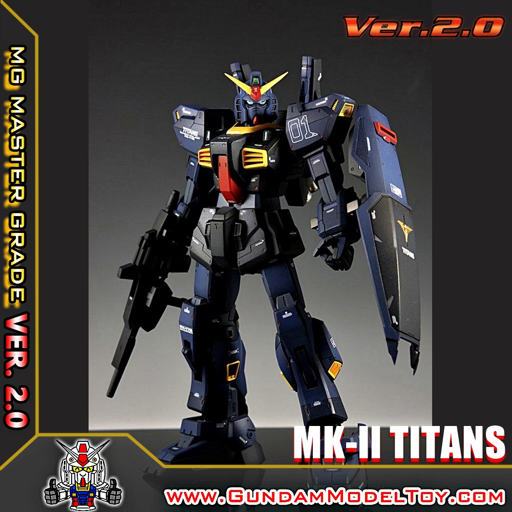 BANDAI MG GUNDAM MK-II VER.2.0 TITANS มาร์ค ทู ไททานส์ VER.2.0 โมเดล กันดั้ม กันพลา PS TOYLAND