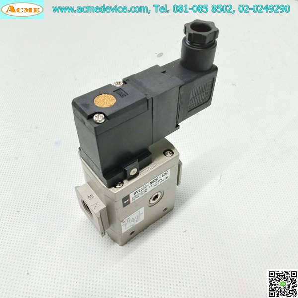 Soft Start SMC รุ่น AV2000-N02G-5DZ, 0.2-1.0 MPa