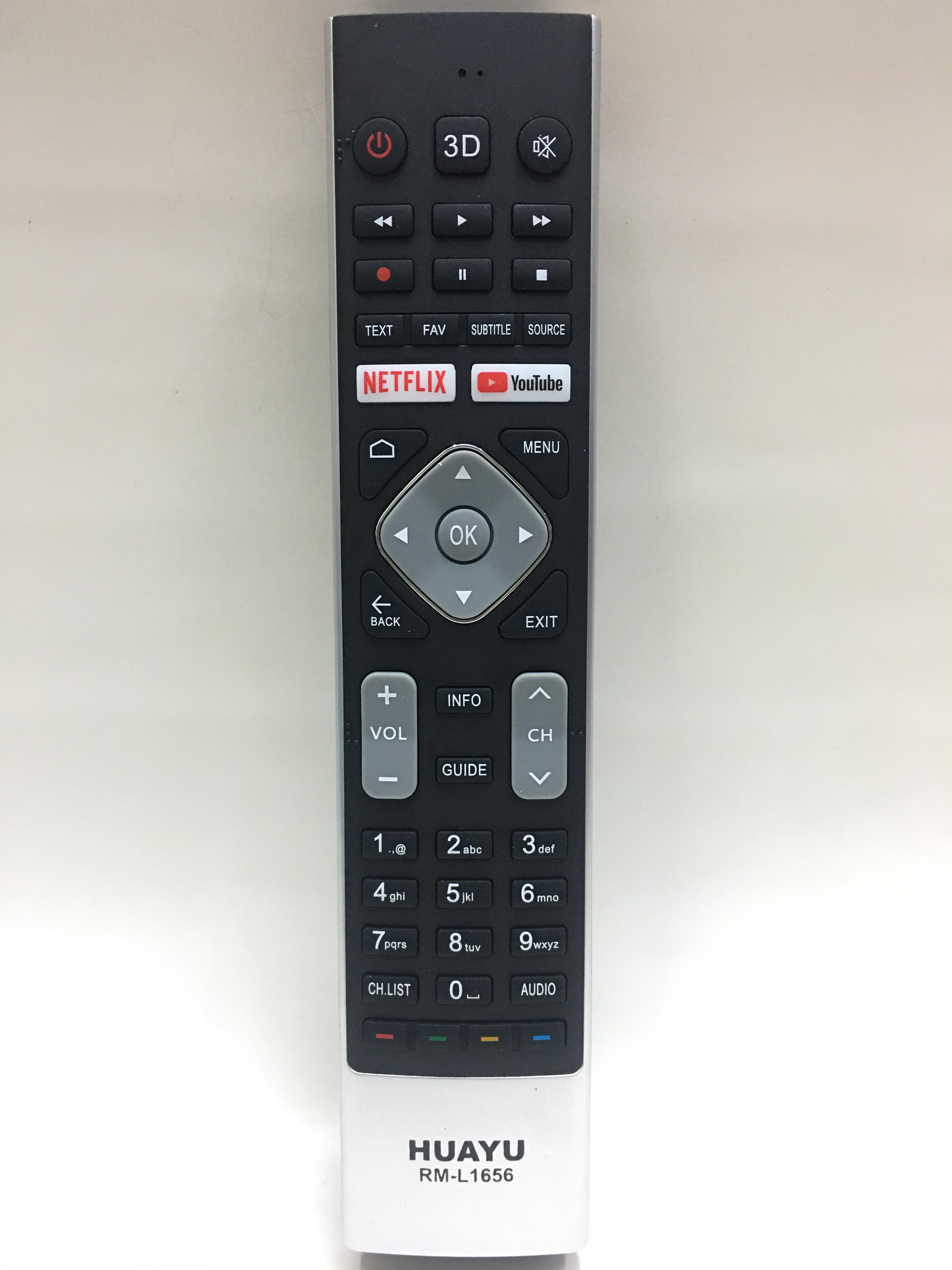 รีโมทสมาร์ททีวี Haier รุ่น L1656 ใช้กับทีวี Haier ได้ทุกรุ่น