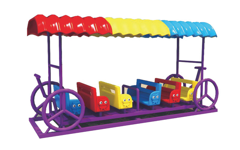 เครื่องเล่นม้าหมุน ชุด รถไฟไวกิ้ง KOS-4001 หลากสี
