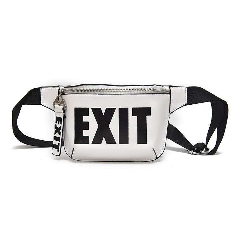 กระเป๋าคาดอก กระเป๋าสะพายข้าง EXIT | EXT002 white
