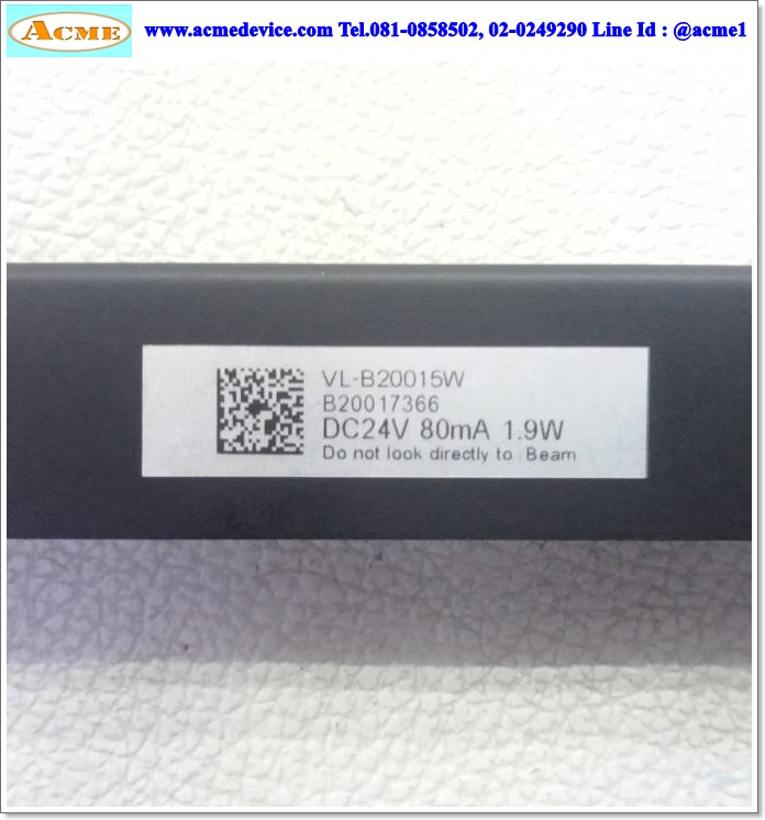 Lighting VS รุ่น VL-B20015W, ขนาด 15 x 200 mm., 24Vdc, 80mA, 1.9W
