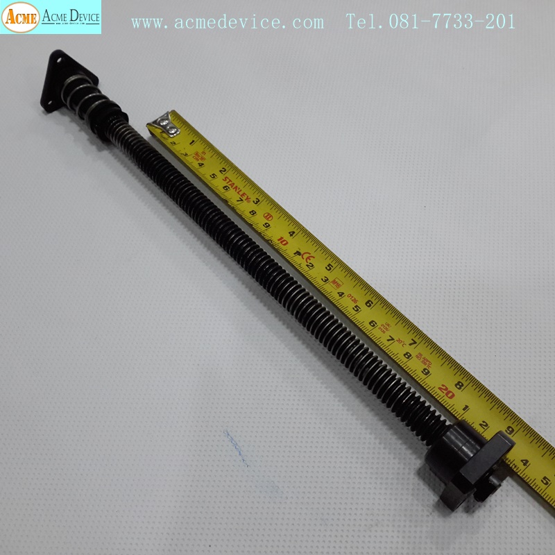 Lead Screw ขนาดเพลา 12 mm x 300 mm, Stroke 240 mm, Pit 2 mm