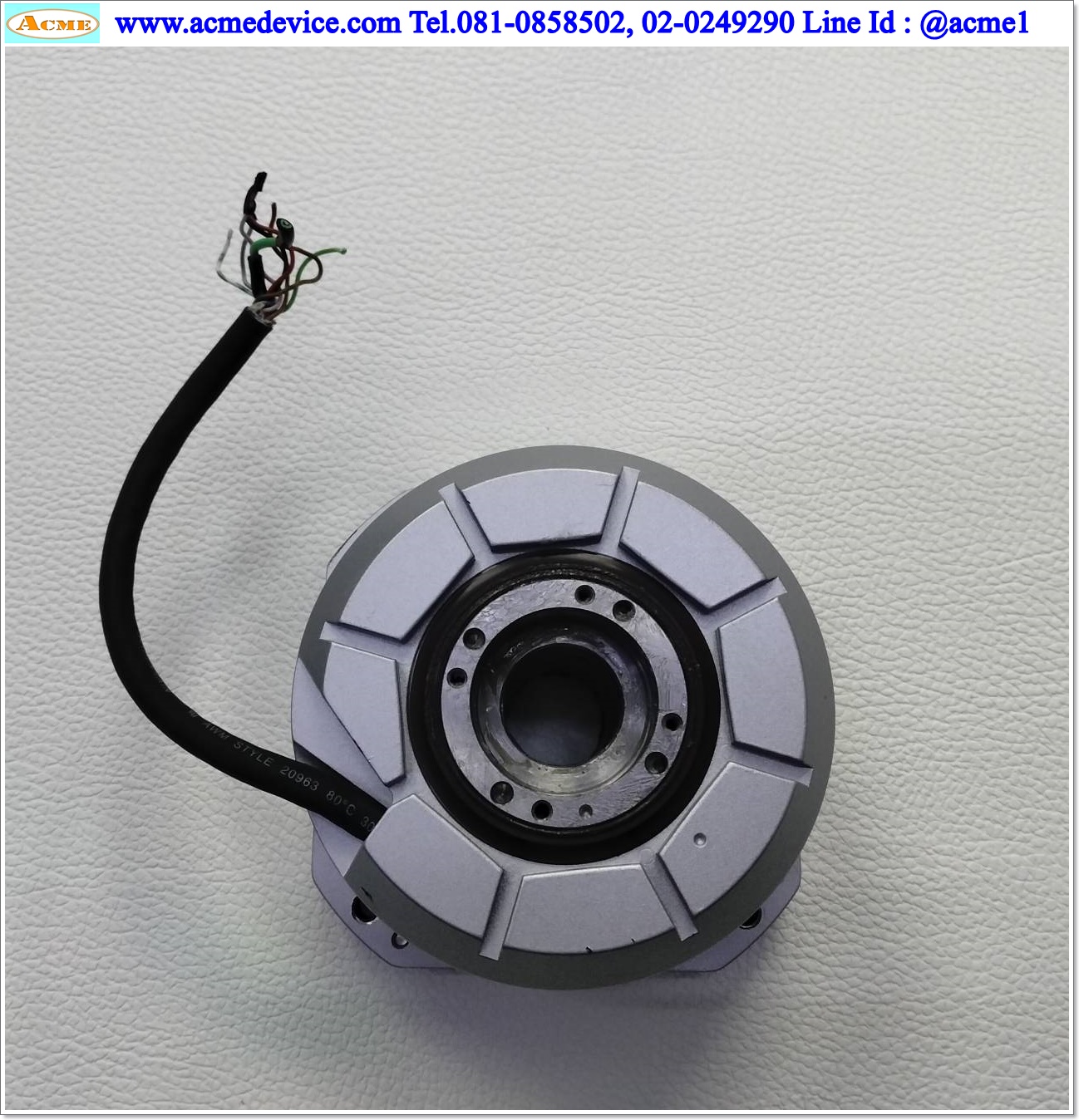 Encoder Heidenhain รุ่น RON 285 18000, 02S12-03, ID 358 699-12, Line count 18000, 5Vdc