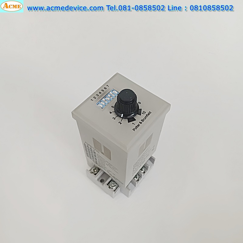 Time Delay Potter & brumfield CNS-35-96, 0.1 Sec-100 Min, 24-240AC/DC