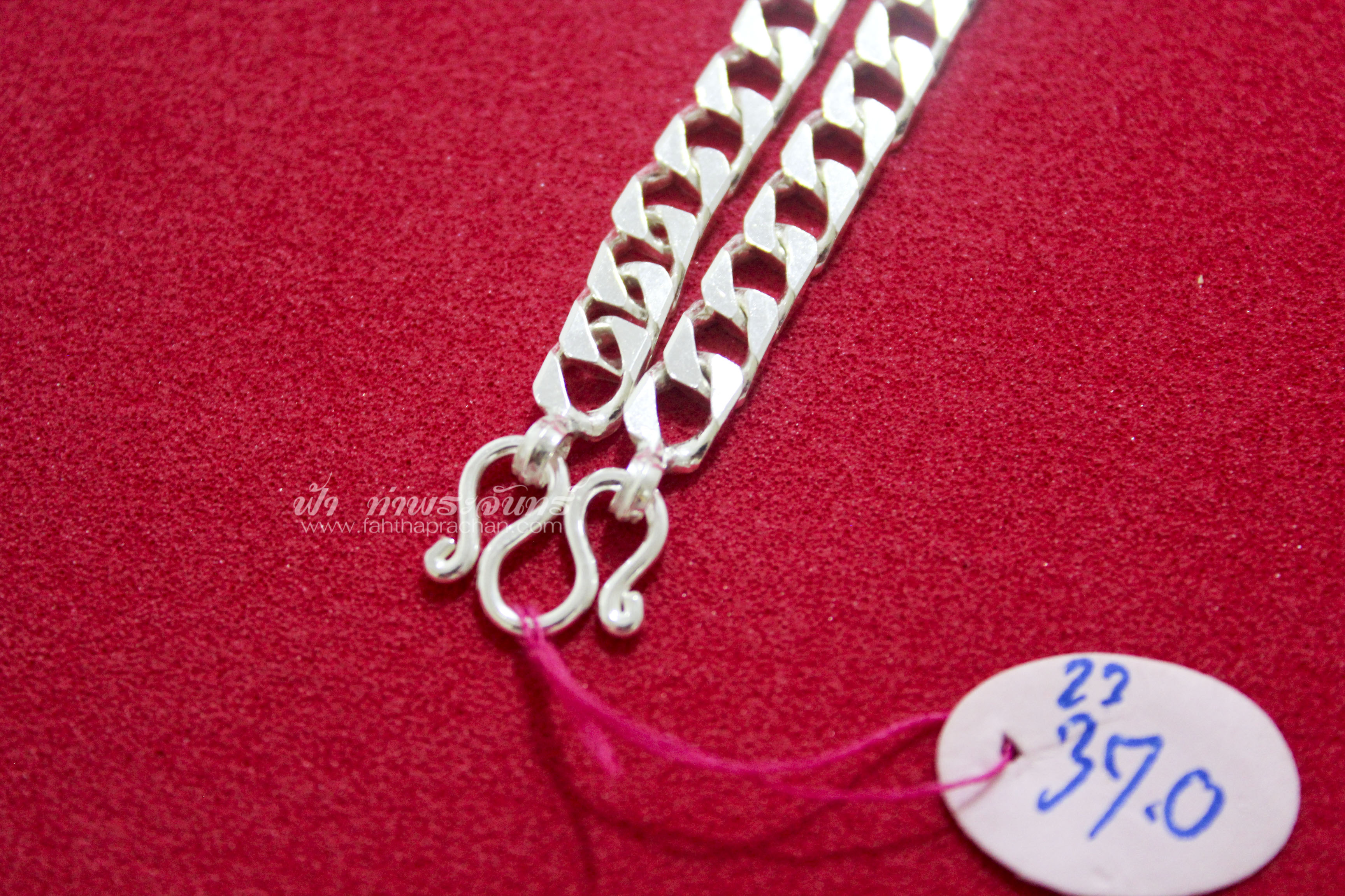 สร้อยคอลายเลส เงิน