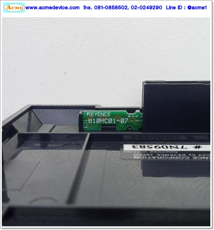 End Cover PLC Keyence รุ่น OP-84203, 610-R-C01-07