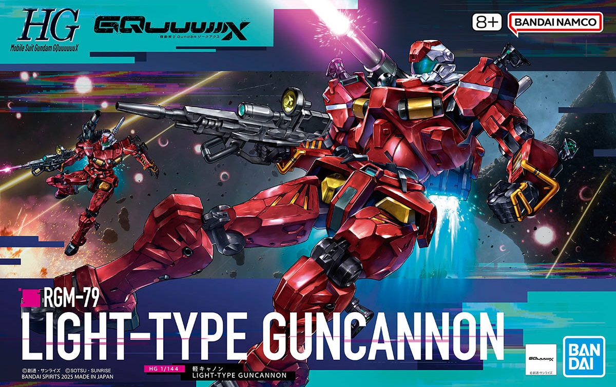 BANDAI HG LIGHT TYPE GUNCANNON โมเดล กันดั้ม กันพลา PS TOYLAND HGGQ
