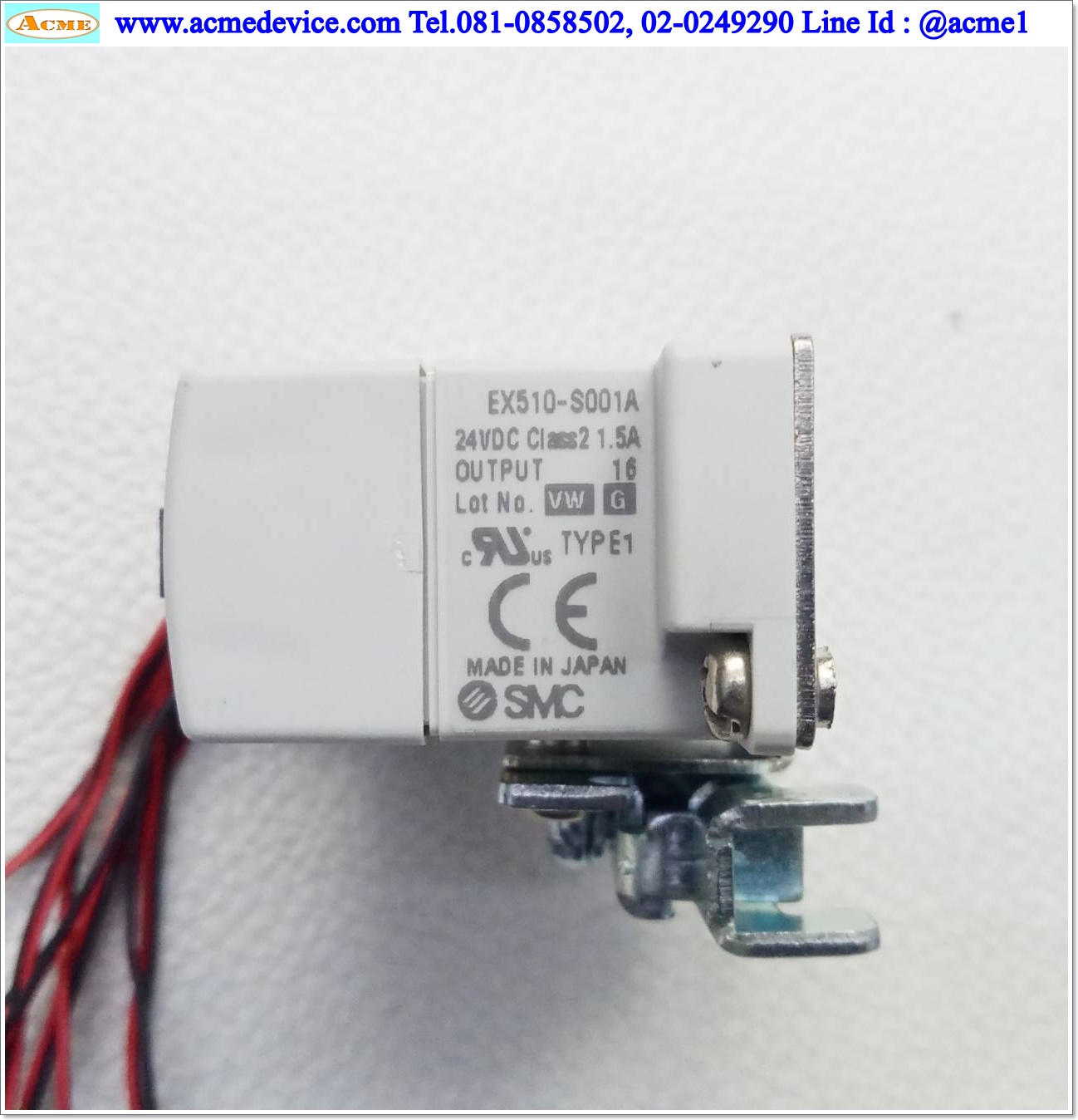 INTERFACE UNIT SMC รุ่น EX510-S001A, NPN
