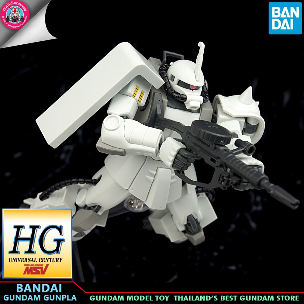 BANDAI HG ZAKU II SHIN MATSUNAGA CUSTOM โมเดล กันดั้ม กันพลา PS TOYLAND HGUC
