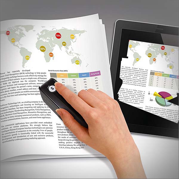 เครื่องสแกนแบบพกพา PenPower รุ่น Beescan