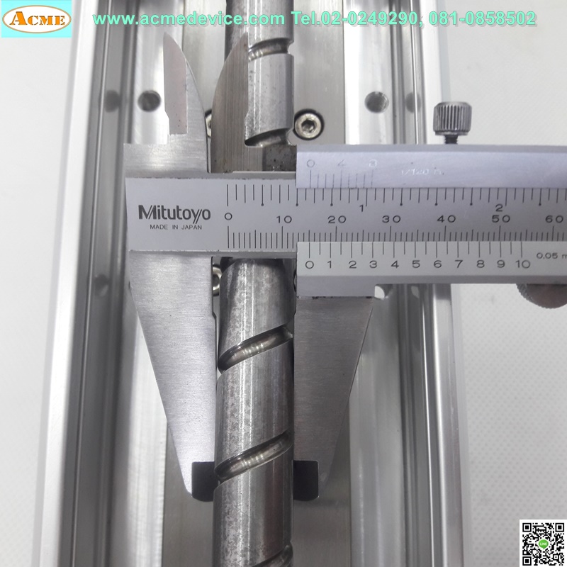 แกนสําเร็จรูป Ball Screw LPK รุ่น LP090-UT-350L-20-H, ขนาด 70 mm x 570 mm, Stroke 350 mm, Pit 20